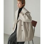 「forksy.」 ピーコート FREE ベージュ レディース