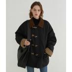 ショッピング古着 「Fano Studios」 ステンカラーコート L ブラック レディース