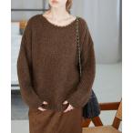 「TRICOTS JEAN MARC」 長袖ニット FREE ブラウン レディース