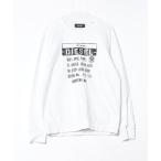 「DIESEL」 スウェットカットソー LARGE ホワイト メンズ