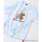 tシャツ 「TOM AND JERRY/トムとジェリー」オリジナルデザインTシャツ ジェリー タフィー ドロップショルダー ビッグシルエット ユニセッ