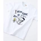 tシャツ 「PEANUTS×MLB」オリジナルデザイン KIDS Ｔシャツ ヤンキース ドジャース カブス 130 140 150 160 親子お揃い