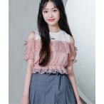 tシャツ シアードッキングトップス キッズ 子供服 女の子