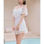  купальный костюм оборка гонки брюки есть One-piece 2 позиций комплект женский 