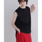 tシャツ シルキースムースノースリーブT レディース