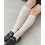 靴下 レース ハイソックス レディース