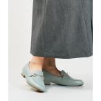 ローファー ラウンドトゥスムースビットローファー/41184 レディース