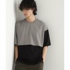 tシャツ 「UV/接触冷感」切替アソートTシャツ メンズ