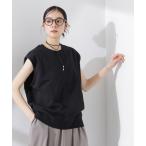 tシャツ ノースリーブスウェットトップス レディース