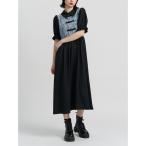 ワンピース レースドッキングチャイナワンピース