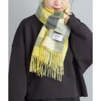 「SHIPS」 マフラー ONE SIZE イエロー レディース