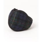 [HARRIS TWEED] наушники - темно-синий женский 