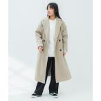 [yield] Пальто Честерфилд FREE крем женский 