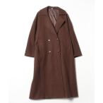 [coca(coca)] Пальто Честерфилд ONE SIZE Brown женский 