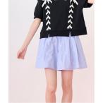 パンツ 「機能素材」チェリー刺しゅうキュロット キッズ 子供服 女の子