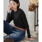 tシャツ 針抜きテレコカットプルオーバー レディース