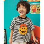 tシャツ 「リンク/ジュニア対応」FOスマイルロゴ半袖Tシャツ キッズ 子供服 男の子 女の子