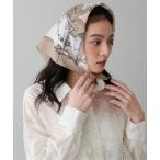 スカーフ バンダナ 「LARUTA」ヨット柄シフォンスカーフ レディース