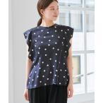 ブラウス シャツ ウォッシャブル sese ポルカドットブラウス レディース