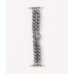 腕時計 LUON / Apple Watch Band / マグネット パール アップルウォッチ バンド レディース