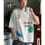 tシャツ スーベニアモチーフクラフトTシャツ メンズ