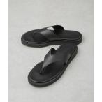 サンダル PADRONE THE STANDARD LINE/別注 THONG SANDAL / トングレザーサンダル メンズ