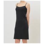 インナーシャツ 肌着 「下着の透け・ライン映りを防止！長めのひざ上丈」透け防止スリップ レディース