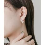 ピアス パールカーブピアス レディース