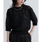 tシャツ レースプルオーバー レディース