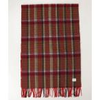 [URBAN RESEARCH DOORS] в клетку muffler - красный женский 