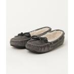 「Minnetonka」 モカシンシューズ US6 グレー レディース