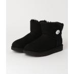 ショッピングugg 「UGG」 ムートンブーツ 24 ブラック レディース