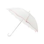 ショッピング傘 レディース 傘 「ビニール傘」ウェービーアンブレラ 雨傘 長傘 レディース