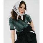 tシャツ ボーダーコンパクトTEE レディース