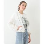 ブルゾン アウター シアーZIPカットブルゾン キッズ 子供服 女の子