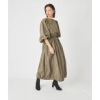 スカート レディス 撥水 コクーンスカート