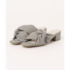 サンダル a.v.v / 絞りデザイン ミュール レディース