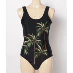  купальный костюм YUGA_YGMC Palm tree print swimsuit женский 