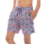  купальный костюм RVCA мужской PERRY ELASTIC 17 спортивные шорты [2025 год весна лето модель ]/ Roo ka вода суша обе для талия резина общий рисунок Surf трусы * спортивные шорты * Buggy sho...