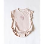 ベビー服 ロンパース 水族館 アップリケ ロンパース