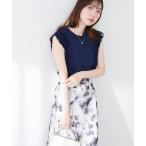 ニット セーター 「canami」レース×