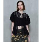 ブラウス シャツ Lace Peplum 2way Tops/レースペプラム2WAYトップス「MAISON SPECIAL/メゾンスペシャル」 レディ