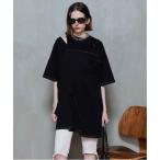 tシャツ Cutting Oversized T-shirt/カッティングオーバーTシャツ「MAISON SPECIAL/メゾンスペシャル」 レディー