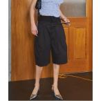 チノパン 2way Double Waist Curve Shorts/2WAYダブルウエストカーブハーフパンツ「MAISON SPECIAL/メゾン