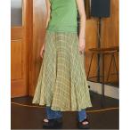 スカート 「25SUMMER PRE-ORDER」Circular Pleated Plaid Skirt/サーキュラープリーツチェックスカート「MA