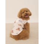 犬 服 「CAT&DOG」「接触冷感」サマートイプードル柄プルオーバー