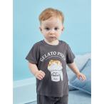 パジャマ 「BABY」スリーピングドッグTシャツ キッズ 子供