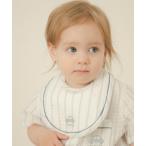 スタイ よだれかけ 「販路限定」「BABY」ストライプガーゼスタイ