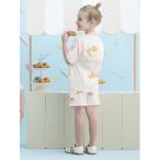 パジャマ 「KIDS」ドーナツベア柄ショートパンツ キッズ 子供