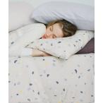 ベッド 寝具 「Sleep」テラゾー柄 抗菌加工接触冷感ボックスシーツ(シングル)